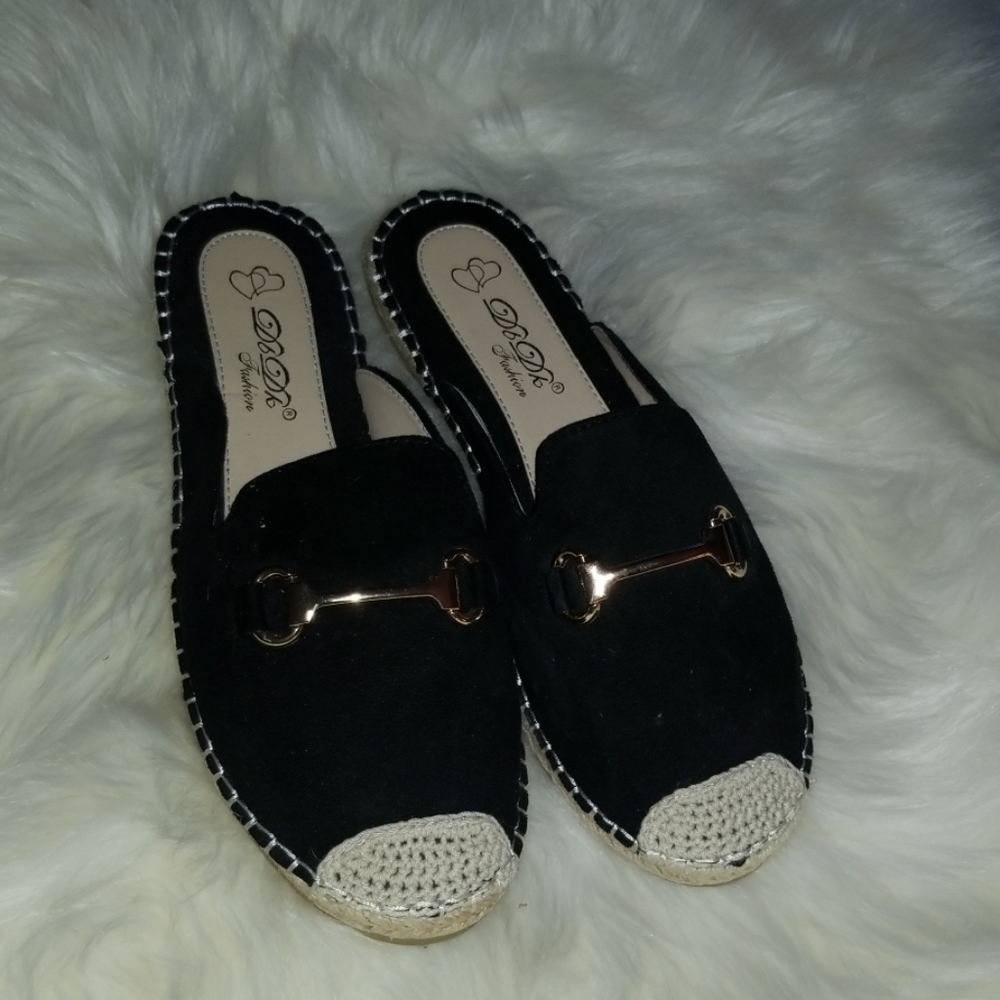Black Slip ons
